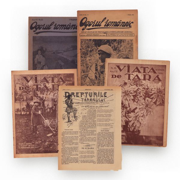 Publicația „Viața de țară”, două numere + „Ogorul românesc”, două numere +  „Drepturile țăranului”, 1899 - 1942