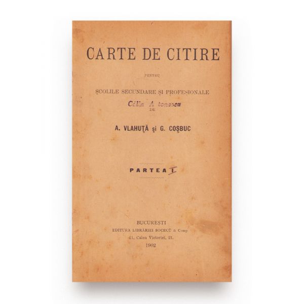 A. Vlahuță și G. Coșbuc, Carte de citire, 1902