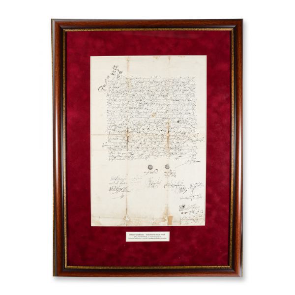 Zapis emis de cancelaria domnitorului Gheorghe Duca Vodă, Ţara Românească, 1676