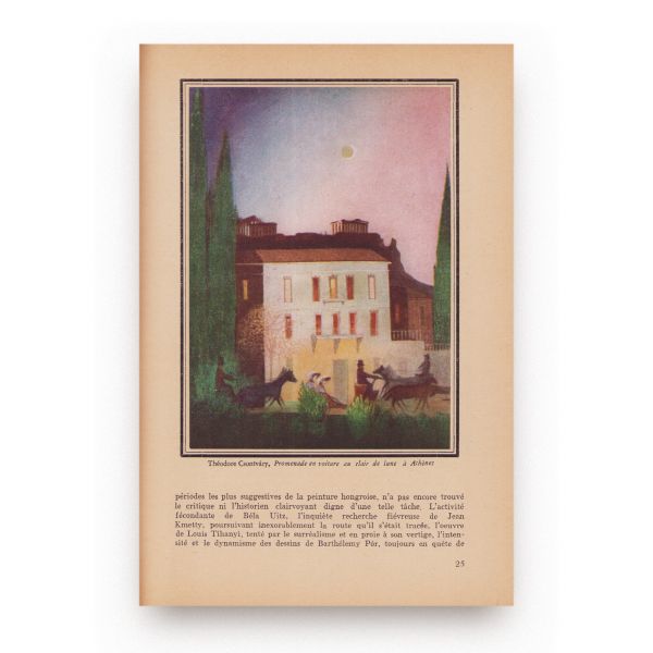 Gabriel E. Pogany, Les révolutionnaires de la peinture hongroise, cu dedicație 