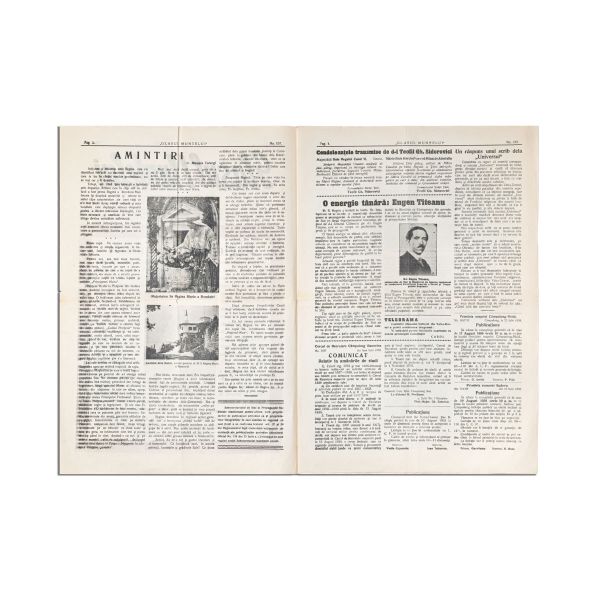 Publicația „Glasul Muntelui”, anul V, nr. 157, 31 iulie 1938 - moartea reginei Maria