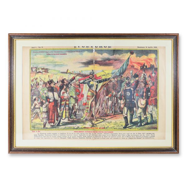 Publicația „Vulturul”, 16 aprilie 1906 - Chemarea la arme. Proclamarea războiului nostru pentru neatârnare, 1877