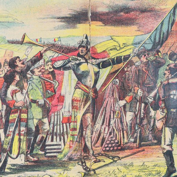 Publicația „Vulturul”, 16 aprilie 1906 - Chemarea la arme. Proclamarea războiului nostru pentru neatârnare, 1877
