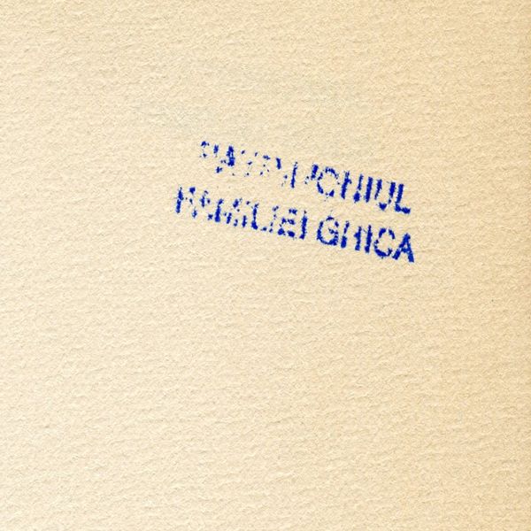 Kurt Hielscher, România, 1933, din biblioteca familiei Ghica