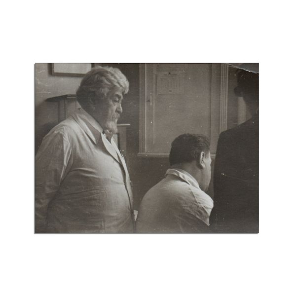 Dr. Ion Cantacuzino în laborator, 8 fotografii de epocă, atelier Weiss