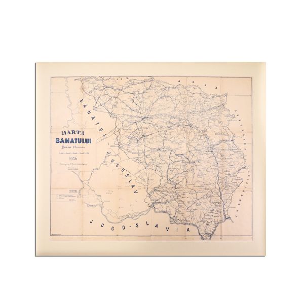 Harta Banatului, 1936