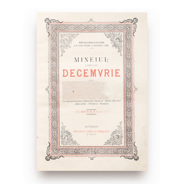 Mineiul Carol I pe luna decembrie, 1909 