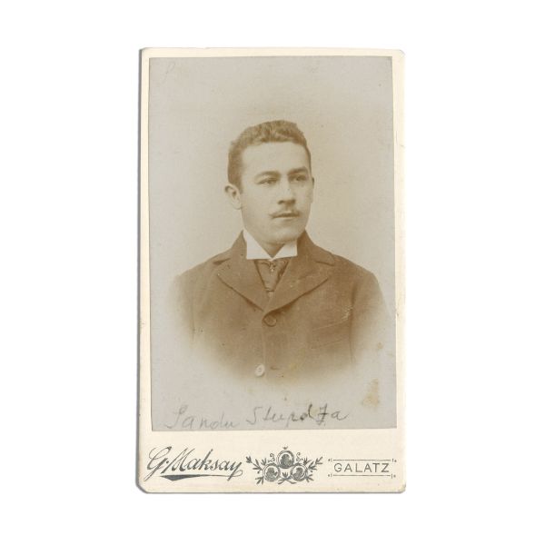 Alexandru D. Sturdza, fotografie format carte-de-visite