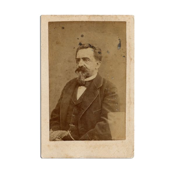General Gheorghe Manu, fotografie format carte-de-visite