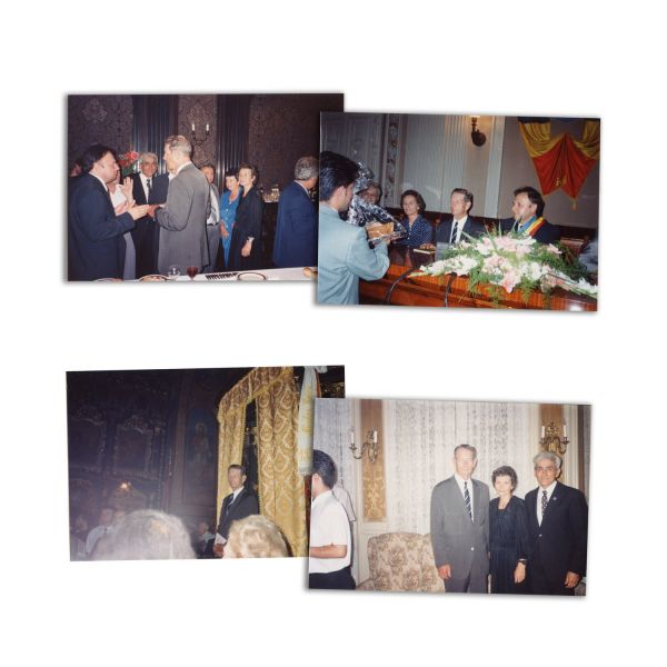 Regele Mihai I și regina Ana la înmormântare, patru fotografii de epocă, cca. 2000