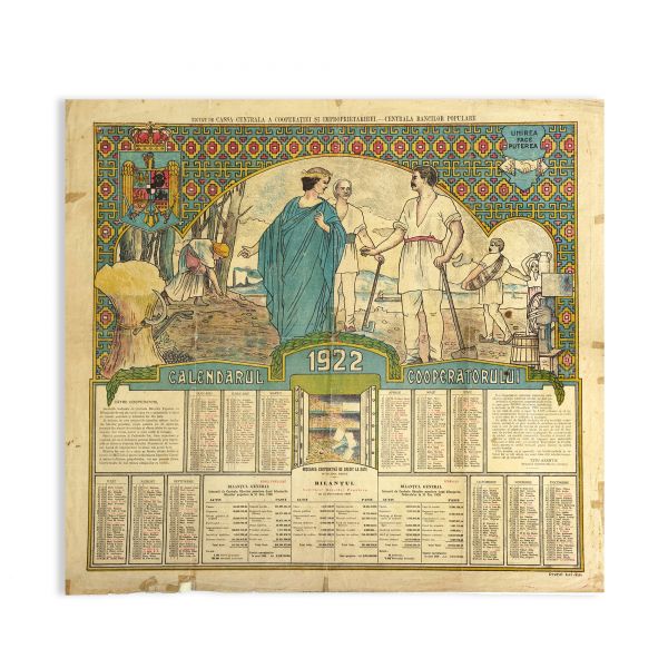Calendarul Cooperatorului pe anul 1922