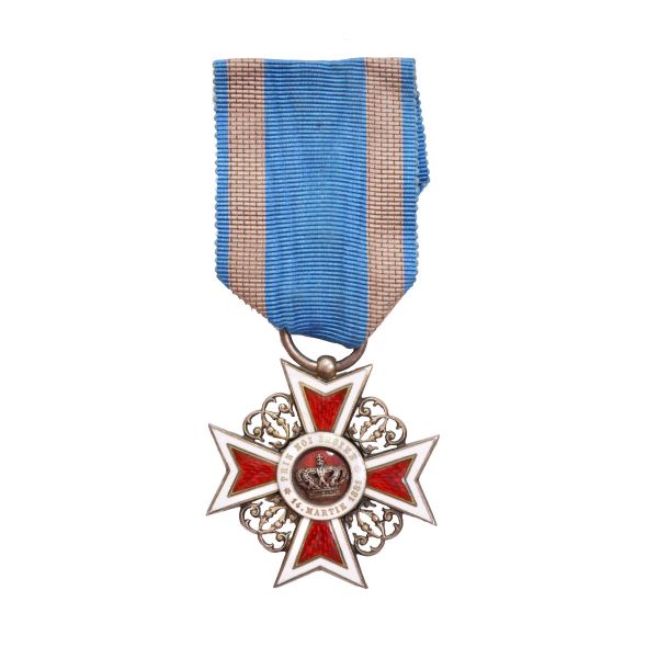 Alfred Bogoș, ordinul „Coroana României” în grad de Cavaler + brevet
