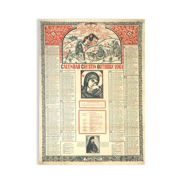 Colecție de 11 calendare din perioada 1961 - 1969