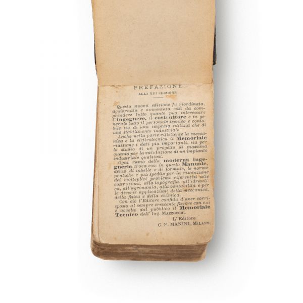 Ing. L. Mazzocchi, Memoriale Tecnico, 1919, din biblioteca lui G. M. Cantacuzino