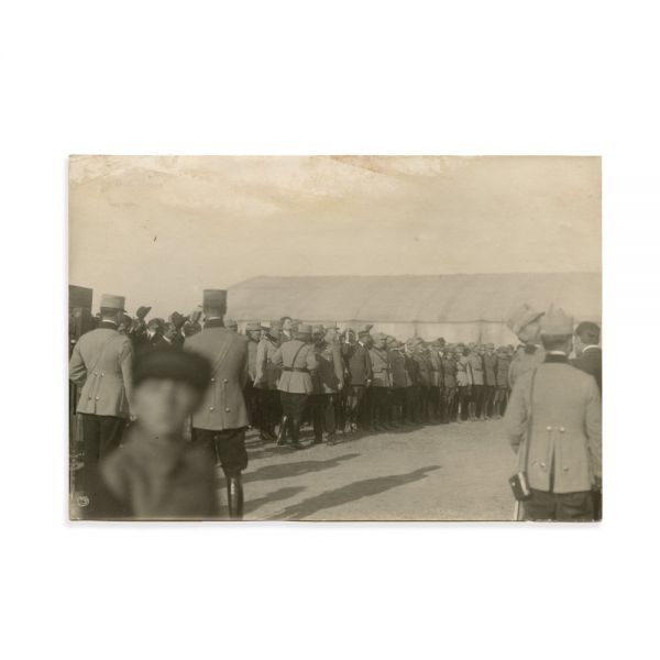 Regele Ferdinand și Regina Maria la un miting aviatic, 10 fotografii