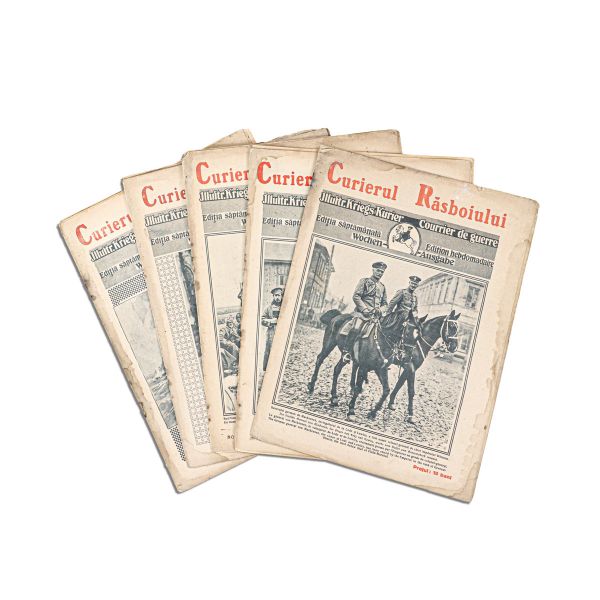 Publicația „Curierul Războiului”, 12 numere