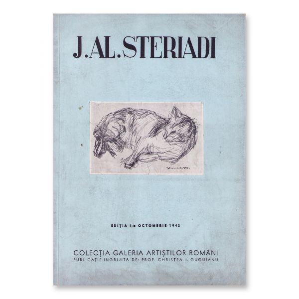 Jean Alexandru Steriadi, volum cu dedicație și două litografii semnate de autor 
