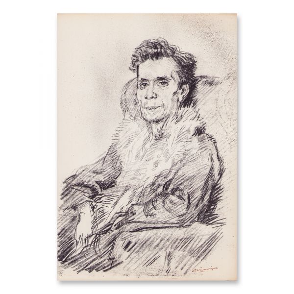 Jean Alexandru Steriadi, volum cu dedicație și două litografii semnate de autor 