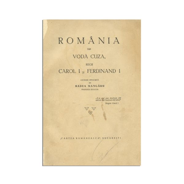 Badea Mangâru, România sub Vodă Cuza, Carol I și Ferdinand
