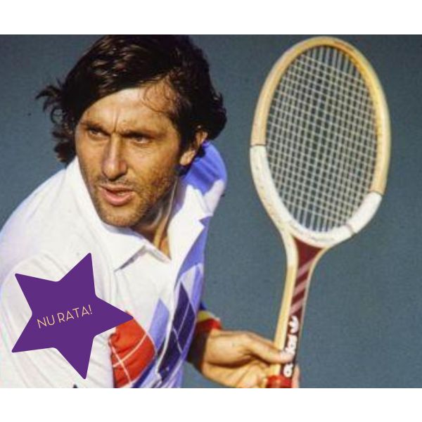 Rachetă de colecție by ADIDAS cu semnătura lui ILIE NĂSTASE