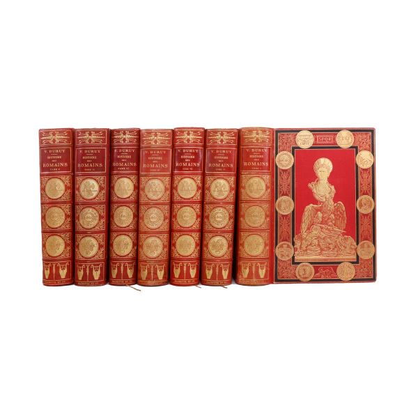 Victor Duruy, Histoire des Romains, 7 volume, 1879-1885 - Ediție de lux