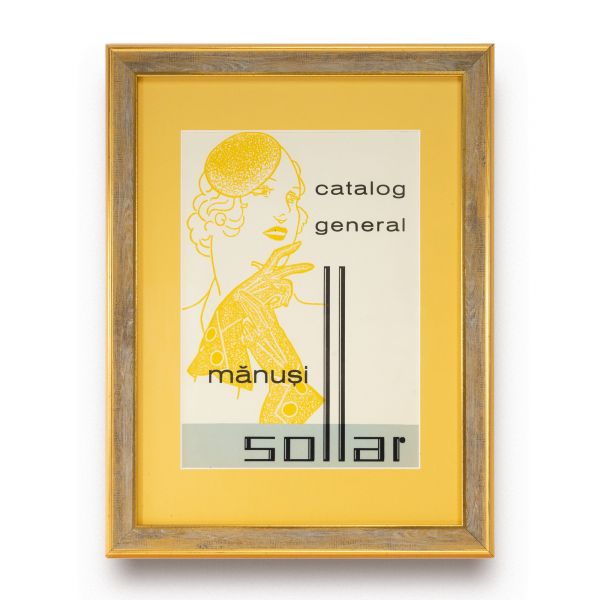 Mănușile „Sollar”, afiș de promovare, anii 1930