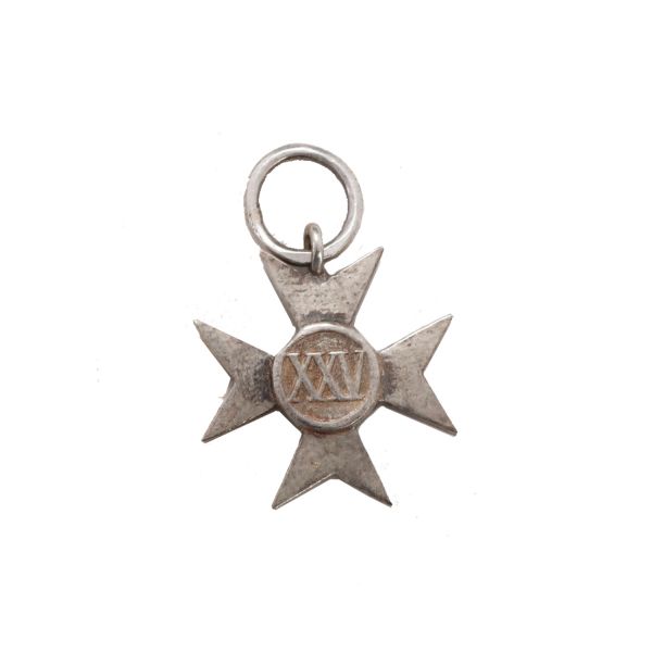 Miniatura Semnului onorific de 25 de ani pentru funcționari civili, 1931