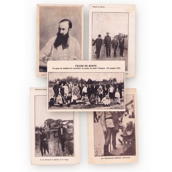 Nicolae Iorga, 5 fotografii tip carte poștală