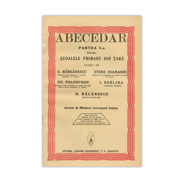 S. Bârsănescu, Abecedar, partea I-II