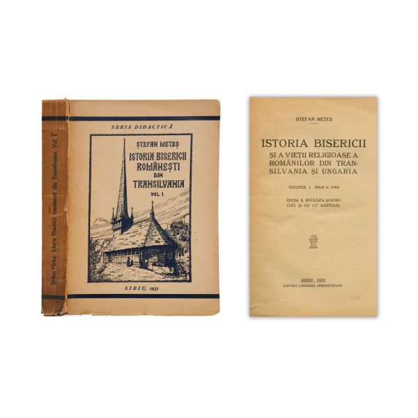 Ștefan Meteș, Istoria Bisericii Românești din Transilvania, vol. I, 1935