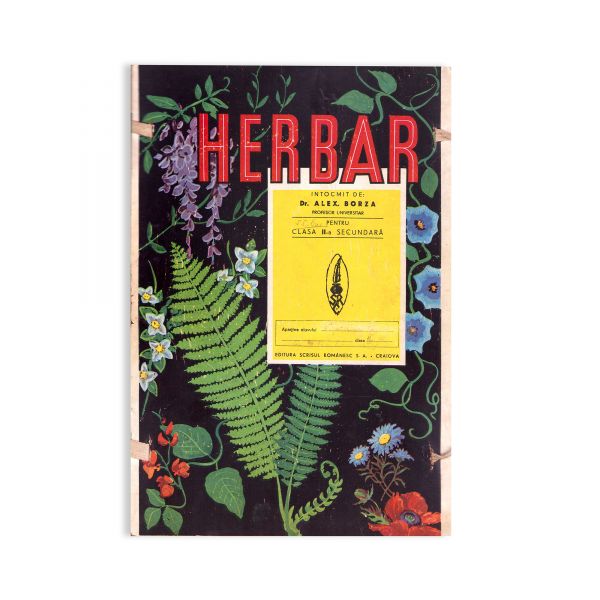 Dr. Alex. Borza, Ierbar pentru clasa a II-a secundară