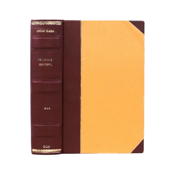 Lucian Blaga, Trilogia Culturii, 1944, exemplar bibliofil