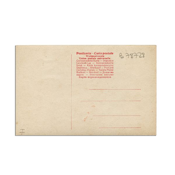 Regele Carol I și regina Elisabeta, carte poștală ilustrată, 1906