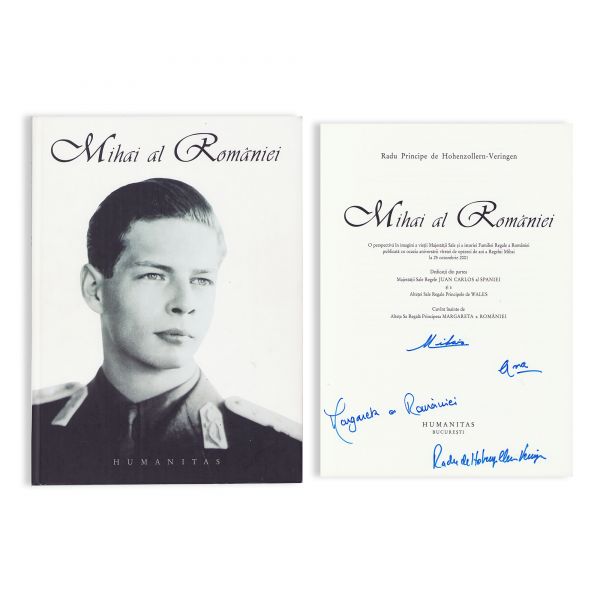 Radu Principe de Hohenzollern-Veringen, Mihai al României, cu semnături olografe