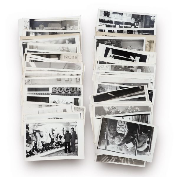 Vitrine de magazine din perioada anilor ‘60-’70 din România, 80 de fotografii de epocă