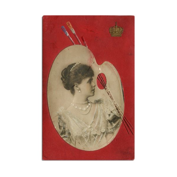 Principesa Maria, carte poștală ilustrată, 1893