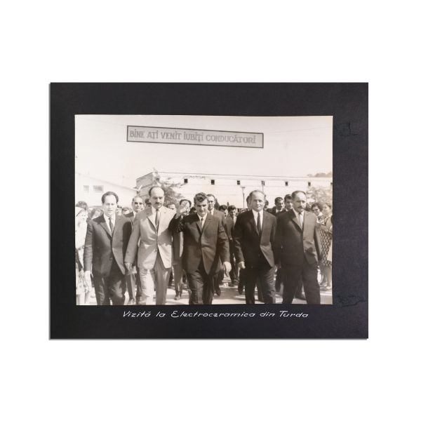 Vizita conducătorilor de partid și de stat în județul Cluj, august 1968, album fotografic
