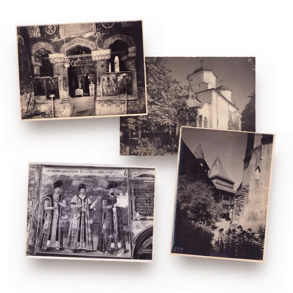 Ansambluri ecleziastice, șase fotografii de epocă realizate de Alexandru Petit