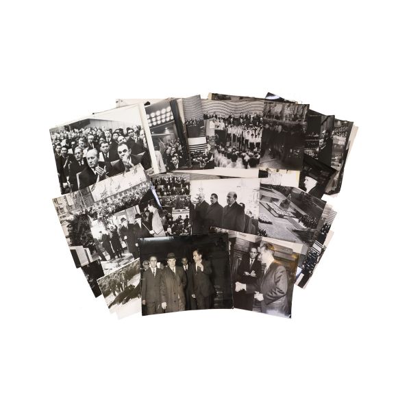 Vizita de lucru a lui Nicolae Ceaușescu, album fotografic + 49 de fotografii - vizita lui Nicolae Ceaușescu la Moscova