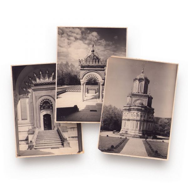 Biserica Sfântul Nicolae Domnesc și Mănăstirea Curtea de Argeș, cinci fotografii de epocă realizate de Alexandru Petit 