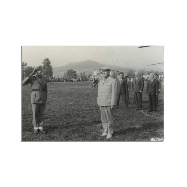 Vizita de lucru a lui Nicolae Ceaușescu, album fotografic + 49 de fotografii - vizita lui Nicolae Ceaușescu la Moscova