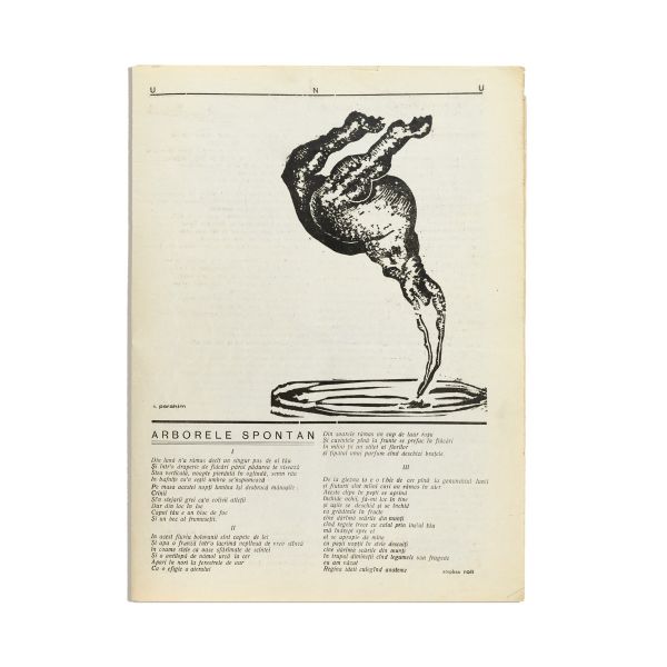 Publicația „UNU”, anul IV, nr. 37, iulie 1931