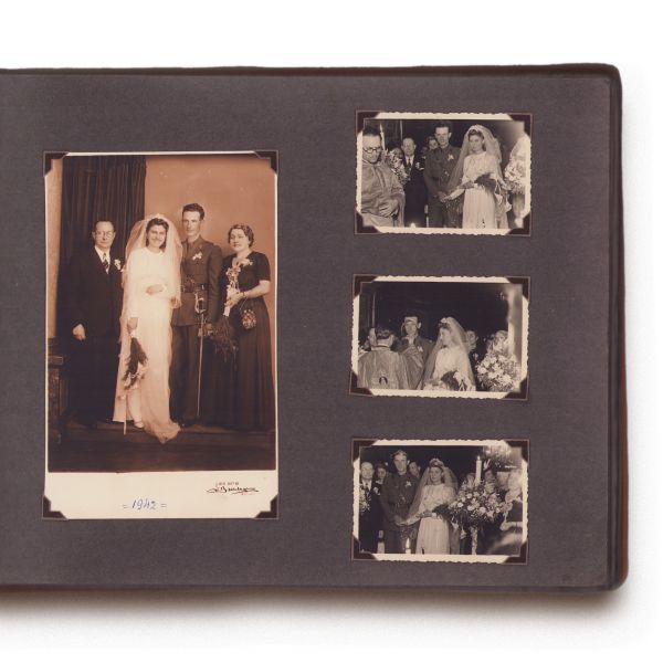 Albumul unui ofițer român de artilerie, 206 fotografii de epocă