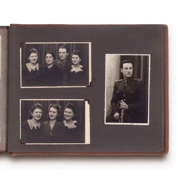 Albumul unui ofițer român de artilerie, 206 fotografii de epocă