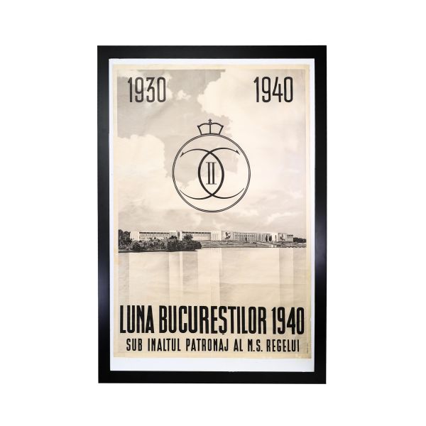 Afiș, Luna Bucureștilor, 1940