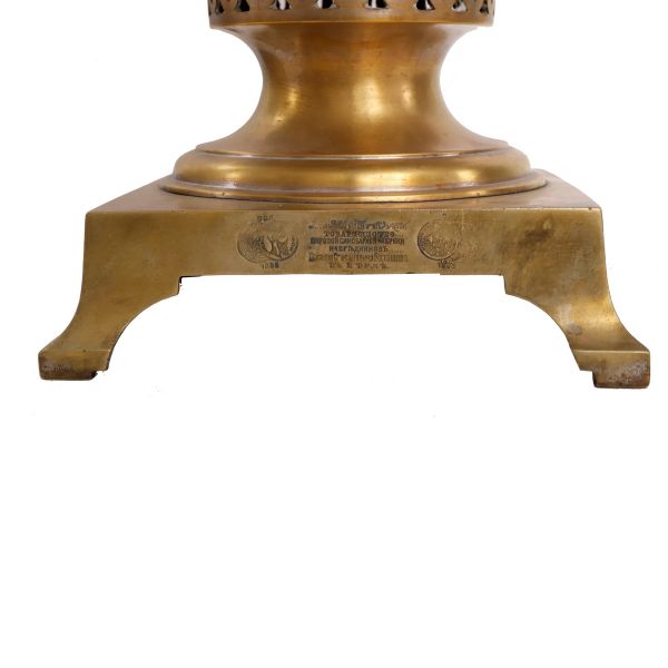 Samovar ce a aparținut Cafenelei Capșa, 1899, atelierul Batashev