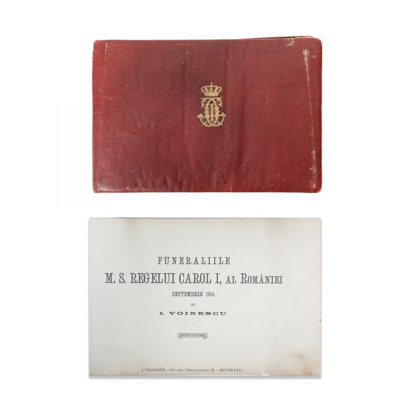 I. Voinescu, Albumul funeraliilor regelui Carol I al României, 1914
