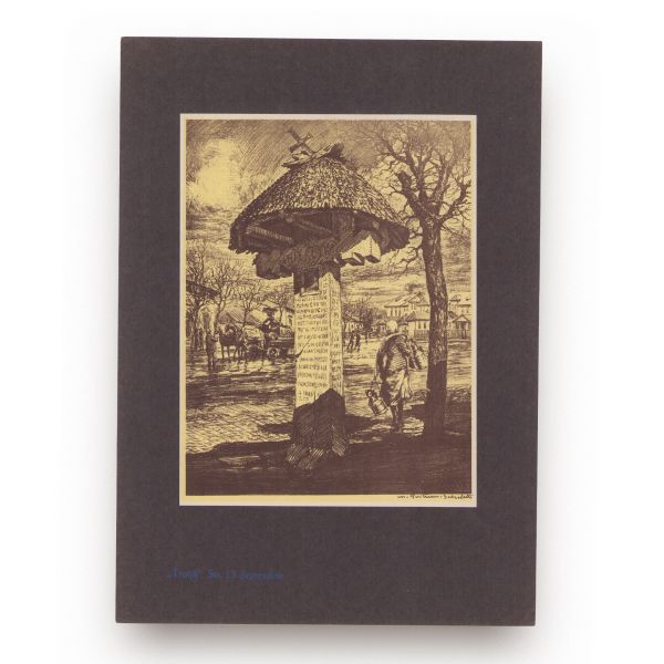 Bucureștii Pitoresc, 20 de gravuri de Alexandru Poitevin-Scheletti, 1938