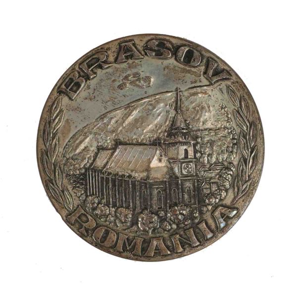 Cerbul de aur, medalie a ediției a III-a, 1970, în cutie de epocă