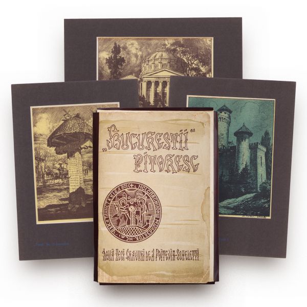 Bucureștii Pitoresc, 20 de gravuri de Alexandru Poitevin-Scheletti, 1938